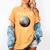 Pluto Never Forget 1930-2006 Planet Space Science Nostalgia Women's Comfort Colors T-Shirt Mustard