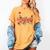 Poppy Field Wizard Of Oz Cowardly Brave Lion Book Women's Comfort Colors T-Shirt Mustard