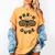 Pre-K Dude Shirt Boy Girl Graduation Back To School Women's Comfort Colors T-Shirt Mustard