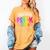 Pre-K Graduation Class Of 2026 Pre-K Graduated 2026 Women's Comfort Colors T-Shirt Mustard