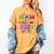 Pre School Graduation Idea For Dad & Preschool Graduation Women's Comfort Colors T-Shirt Mustard