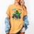 Preschool Graduation Monster Truck Dinosaur Boys Dino Tee Women's Comfort Colors T-Shirt Mustard