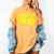 Pretty Huge Dick Joke Graduation PhD Humor Women's Comfort Colors T-Shirt Mustard