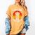 Professor Graduation For PhD Degree Doctor University Women's Comfort Colors T-Shirt Mustard