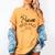 Prom Squad 2026 Cute Senior Class Of 2026 Graduation Party Women's Comfort Colors T-Shirt Mustard
