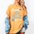 Proud Air Force Godmother US Air Force Graduation Godmother Women's Comfort Colors T-Shirt Mustard