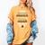 Proud Aunt Of Class Of 2021 T Shirt Class 2021 Graduation Women's Comfort Colors T-Shirt Mustard