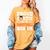 Proud Auntie Of a Basketball Senior 2026 Graduation Gifts Women's Comfort Colors T-Shirt Mustard