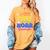 Proud Bff Of 2022 Graduate Class 2022 Graduation Family Women's Comfort Colors T-Shirt Mustard