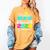 Proud Bff Of Kindergarten Graduate 2024 Graduation Bff Women's Comfort Colors T-Shirt Mustard