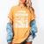 Proud Boyfriend Class Of 2025 Graduation Senior 2025 Golf Women's Comfort Colors T-Shirt Mustard