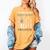 Proud Coast Guard Grandpa US Coast Guard Graduation Grandpa Women's Comfort Colors T-Shirt Mustard