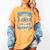 Proud Of Cousin Police Academy Graduation Shirt Women's Comfort Colors T-Shirt Mustard