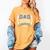 Proud Dad Of A 2018 Graduate Shirt Graduation Grad Women's Comfort Colors T-Shirt Mustard