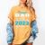 Proud Dad Of 2023 Class Master Graduate Family Graduation Women's Comfort Colors T-Shirt Mustard