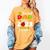 Proud Dad Of 2023 Pre K Graduate Graduation Women's Comfort Colors T-Shirt Mustard