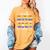 Proud Dad Of 2024 Graduate Class 2024 Graduation Family Women's Comfort Colors T-Shirt Mustard