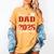 Proud Dad Of a Class Of 2025 Graduate For Graduation Women's Comfort Colors T-Shirt Mustard