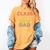 Proud Dad Of A Class Of 2034 Graduate Senior Graduation Women's Comfort Colors T-Shirt Mustard