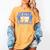 Proud Dad Of Two 2019 Graduates Twin Papa Graduation Women's Comfort Colors T-Shirt Mustard