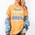 Proud Father Of 2023 College Graduate Family 23 Graduation Women's Comfort Colors T-Shirt Mustard