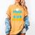 Proud Graduation Dad Father Of Graduates Women's Comfort Colors T-Shirt Mustard
