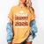 Proud Grammy Of A 2026 Graduate Class Of Graduation Women's Comfort Colors T-Shirt Mustard