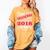 Proud Grandma Of a 2018 Senior Tshirt Graduation Women's Comfort Colors T-Shirt Mustard