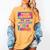 Proud Grandma Of A 2019 Graduate Senior Class Graduation Women's Comfort Colors T-Shirt Mustard