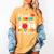 Proud Grandma Of Class Of 2024 Preschool Graduate Graduation Women's Comfort Colors T-Shirt Mustard