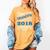 Proud Grandpa Of 2018 Senior T-Shirt Student Graduation Women's Comfort Colors T-Shirt Mustard
