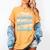 Proud Lil Brother Of 2025 Graduate College Shirt Graduation Women's Comfort Colors T-Shirt Mustard