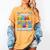 Proud MAMA Of a 2025 PRE-K Graduate -Graduation Women's Comfort Colors T-Shirt Mustard