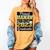Proud Mamaw Of 2023 Graduate Class 2023 Graduation Family Women's Comfort Colors T-Shirt Mustard
