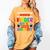 Proud MAWMAW Of Awesome Kindergarten Pre-K Graduation 2025 Women's Comfort Colors T-Shirt Mustard