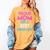 Proud Mom Of A 2017 Graduate Graduation Tee T-Shirt Women's Comfort Colors T-Shirt Mustard