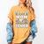 Proud Mom Of A 2019 Senior School Graduation Shirt Women's Comfort Colors T-Shirt Mustard