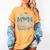Proud Mom Of a 2025 Graduate For Class Of 2025 Graduation Women's Comfort Colors T-Shirt Mustard