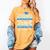 Proud Mom Of 5th Grade Graduate 2024 Elementary Graduation Women's Comfort Colors T-Shirt Mustard