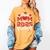 Proud Mom Of a Class Of 2025 Graduate Senior Graduation Women's Comfort Colors T-Shirt Mustard