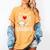 Proud Mom Of A High School Graduation Senior Mom Shirt Women's Comfort Colors T-Shirt Mustard