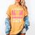 PROUD MUM OF A Pre-K GRAD 2024 Pre-K Graduation 2024 Mom Women's Comfort Colors T-Shirt Mustard