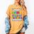 Proud NANA Of a 2025 Kindergarten Graduate Graduation Women's Comfort Colors T-Shirt Mustard