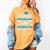 Proud Niece Of Two 2024 Graduate Class 2024 Graduation Women's Comfort Colors T-Shirt Mustard