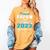 Proud Papaw Class Of 2023 PHD Graduate Doctorate Graduation Women's Comfort Colors T-Shirt Mustard