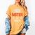 Proud Sister Of a 2019 Senior Graduation Family Women's Comfort Colors T-Shirt Mustard