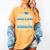 Proud Sister Of 2024 College Graduate Family 24 Graduation Women's Comfort Colors T-Shirt Mustard