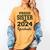 Proud Sister Of A 2024 Graduate Senior Graduation Women's Comfort Colors T-Shirt Mustard