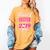 Proud SISTER Of A Class 2019 Senior Tshirt Graduation Women's Comfort Colors T-Shirt Mustard