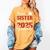 Proud Sister Of a Class Of 2025 Graduate For Graduation Women's Comfort Colors T-Shirt Mustard